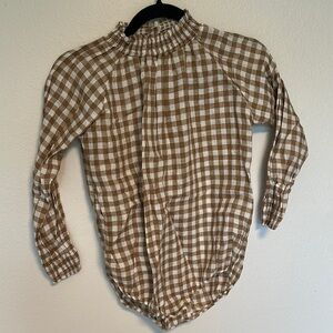 The Simple Folk romper Gingham 9/10